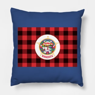 Minnesota Unofficial Flag Pillow