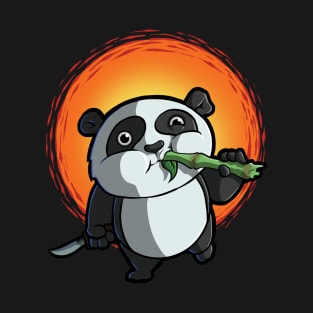 Scary Baby Panda T-Shirt