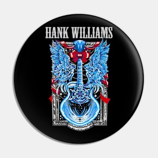 HANK AND WILLIAMS  BAND Pin