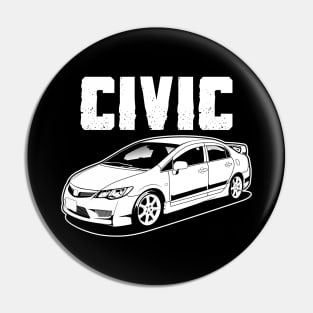 Civic Si FD2 (black) Pin