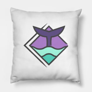 Whale tail Pillow