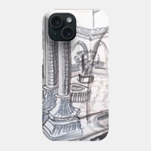 Cloister Convento de Cristo Tomar Phone Case