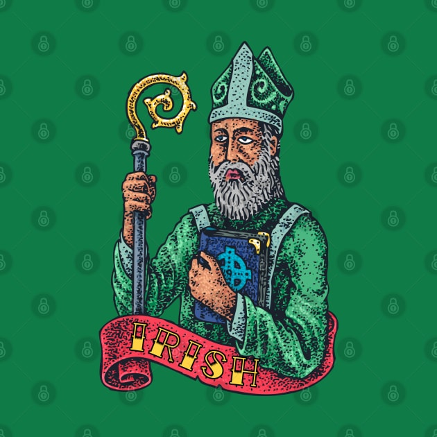 St Patrick by BlackRavenOath