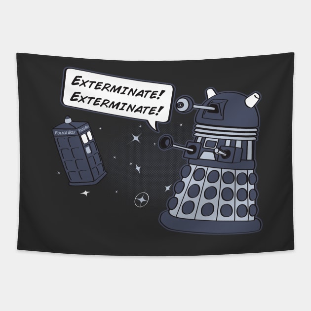 Exterminate! Tapestry by HenkusFilijokus