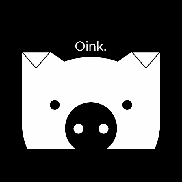 Peek-a-Boo Pig, "Oink." by ABKS