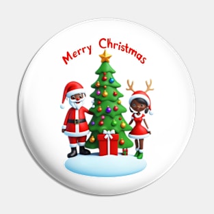 Christmas Season Pin