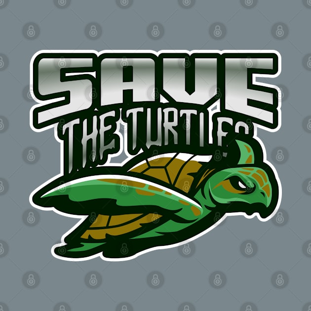 SAVE THE TURTLES by VICTIMRED