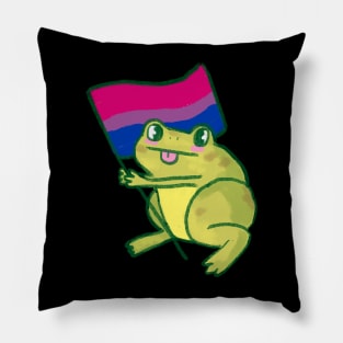 bisexual frogs Pillow