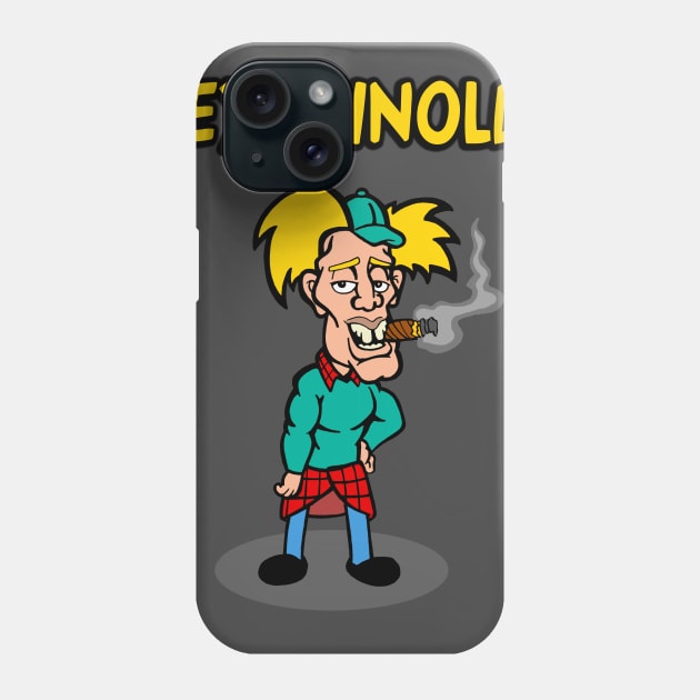 Hey Ahnold Phone Case by jackbrimstone