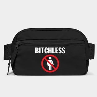 Bitchless No Drama Anti Love Sarcastic Statement Bag