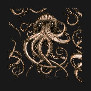 Bronze Kraken T-Shirt