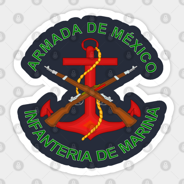 Armada de Mexico - Mexico - Sticker | TeePublic