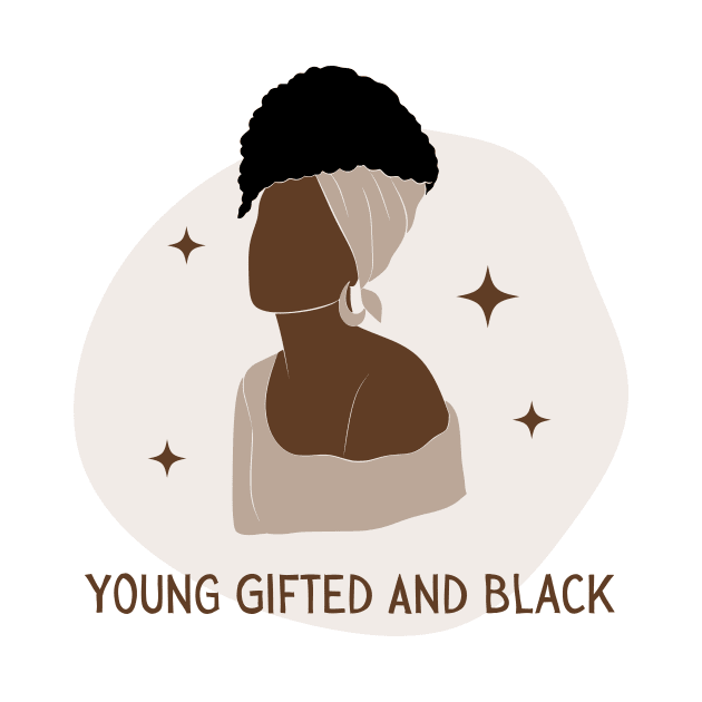 Young Gifted and Black Woman by Mish-Mash