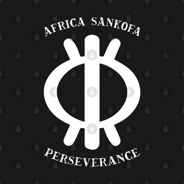 Africa Sankofa Adinkra Symbol "Perseverance" by Vanglorious Joy