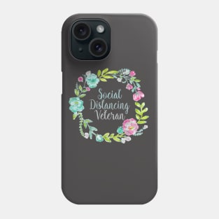 Social Distancing Veteran. Phone Case