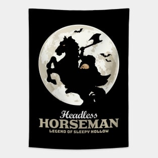 Headless Horseman Legend of Halloween Night Tapestry