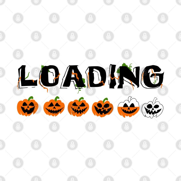 Loading Halloween bar with Scary Autumn Pumpkins by enchantedrealm