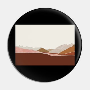 North shore mountains sunset Pin