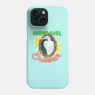 Swamp Girl Summer - Egret Phone Case