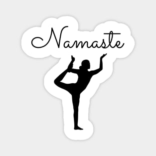 Namaste Yoga Pose Magnet