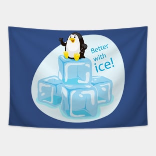 Better With Ice Tapestry