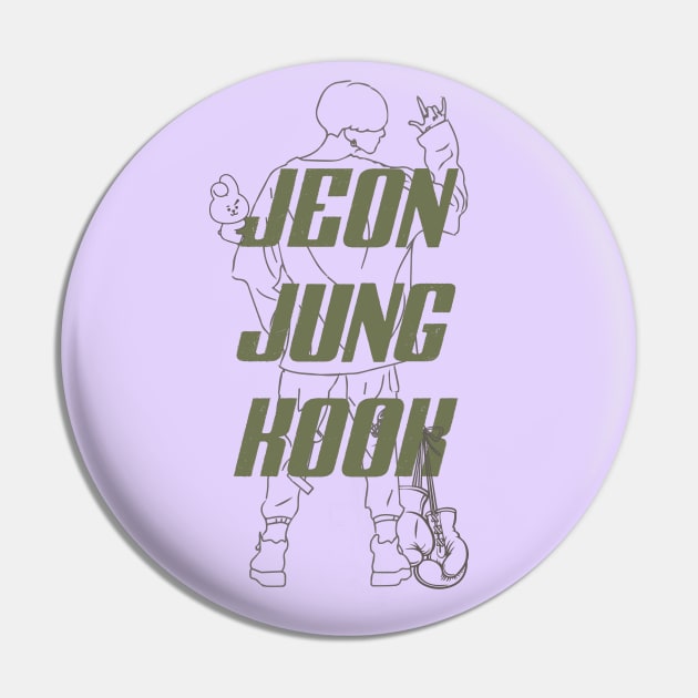 Jeon Jungkook BTS Pin by WacalacaW