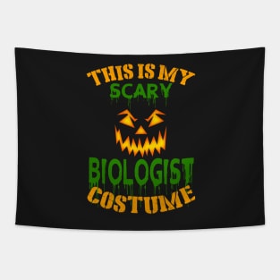 This Is My Scary Biologist Costume Tapestry