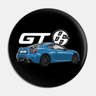 ELECTRIC BLUE GT86 FRS TOYOTARU Pin