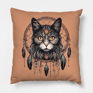 Dreamcatcher Cat Pillow