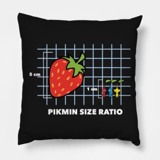 Pikmin Size Ratio Pillow