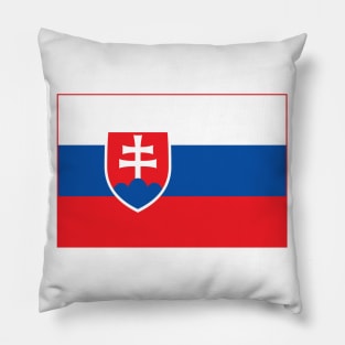 Flag of Slovakia Pillow