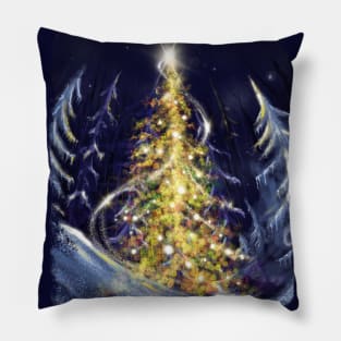 Magic Christmas Tree Pillow