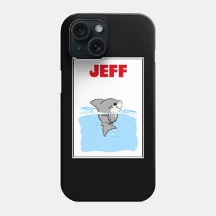 Jeff The Landshark (Jaws Parody) Phone Case