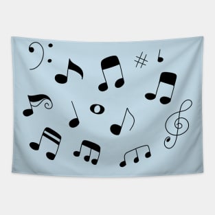 Music Notes Tapestry