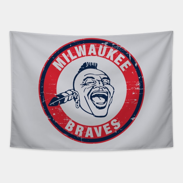 Milwaukee Braves Tapestry by wifecta