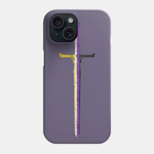 Nonbinary Sword Phone Case