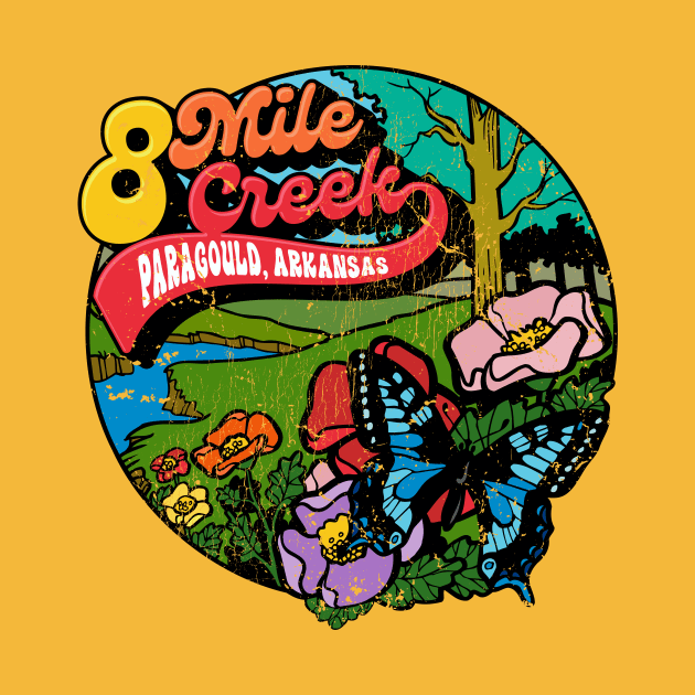 8 Mile Paragould, Arkansas 8 Mile Creek Long Sleeve TShirt