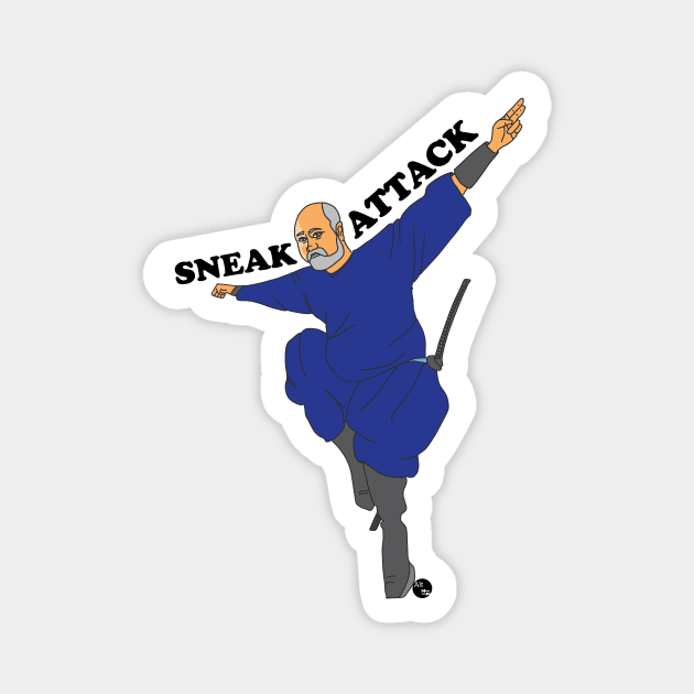 Mr Kim Kim's Convenience Sneak Attack Magnet by AltTabStudio