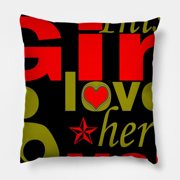 this girl loves her Mom Pillow by PinkBorn