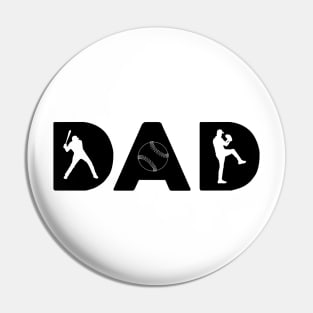 baseball dad Pin