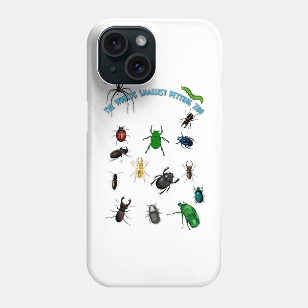 The World's Smallest Petting Zoo Phone Case by SardyHouse