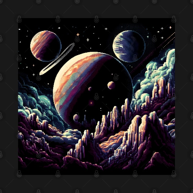 astronomy lover - planets by vaporgraphic