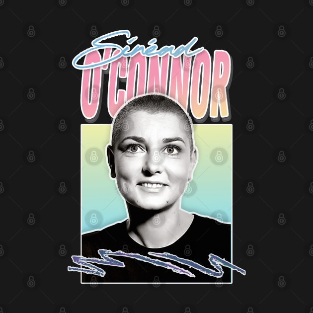 Sinéad O'Connor Retro Aesthetic Fan Gift Design by feck!