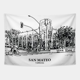 San Mateo - California Tapestry
