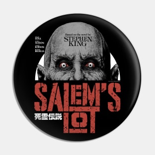 Salem's Lot, Stephen King, Horror Classic Pin