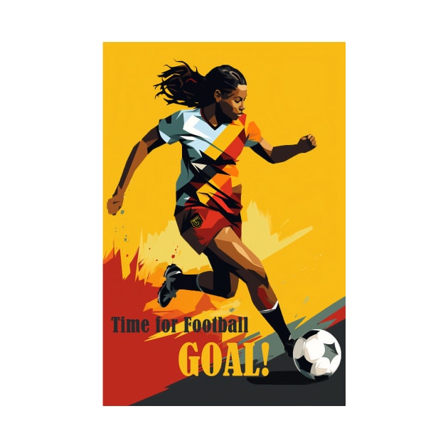 FIFA Women World Cup Poster by GreenMary Design