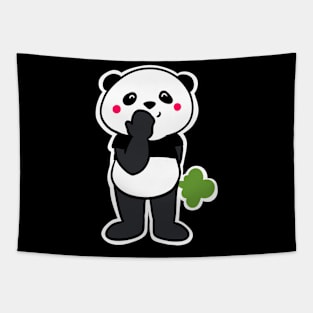 Farting Panda Tapestry