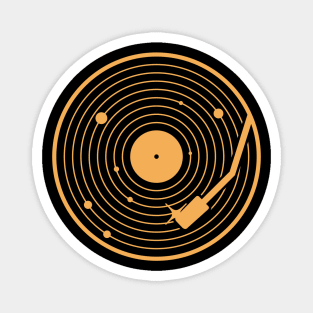 The Vinyl System Magnet