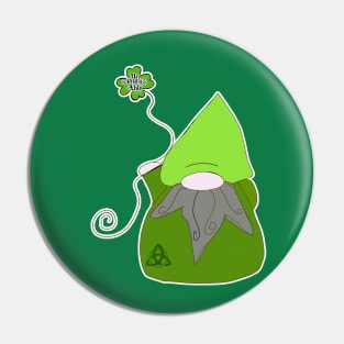 Gnome-y St. Patrick's Day UnPinchAble Pin