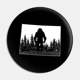 Colorado Bigfoot Pin